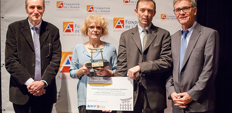 Prix MFP des donateurs 2014 - professeur isabelle bonan
