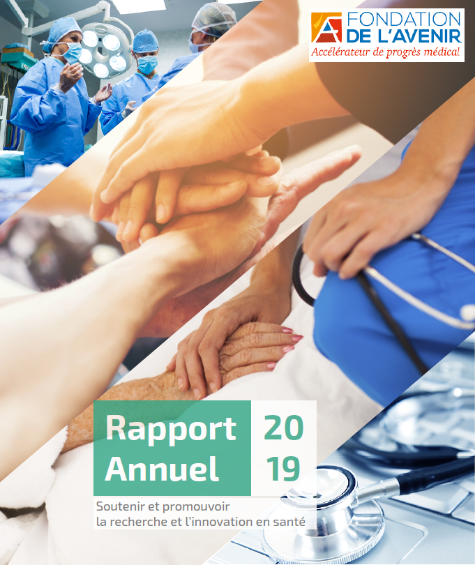 Couverture-Rapport annuel 2019-Fondation de l'Avenir