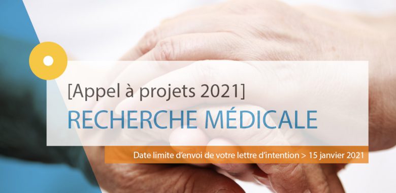 Visuel-Appel à projets recherche médicale 2021-Fondation de l'Avenir