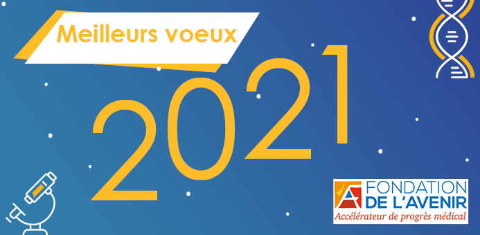 Fondation de l'Avenir-Carte Voeux 2021