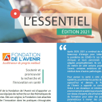 Essentiel 2021-Fondation de l'Avenir-couverture