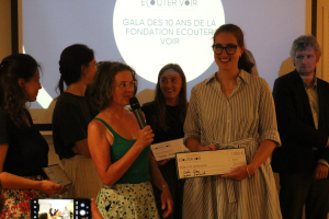 Fondation Ecouter Voir-Cécile DAY et Lydia SOURIOT-Fondation de l Avenir
