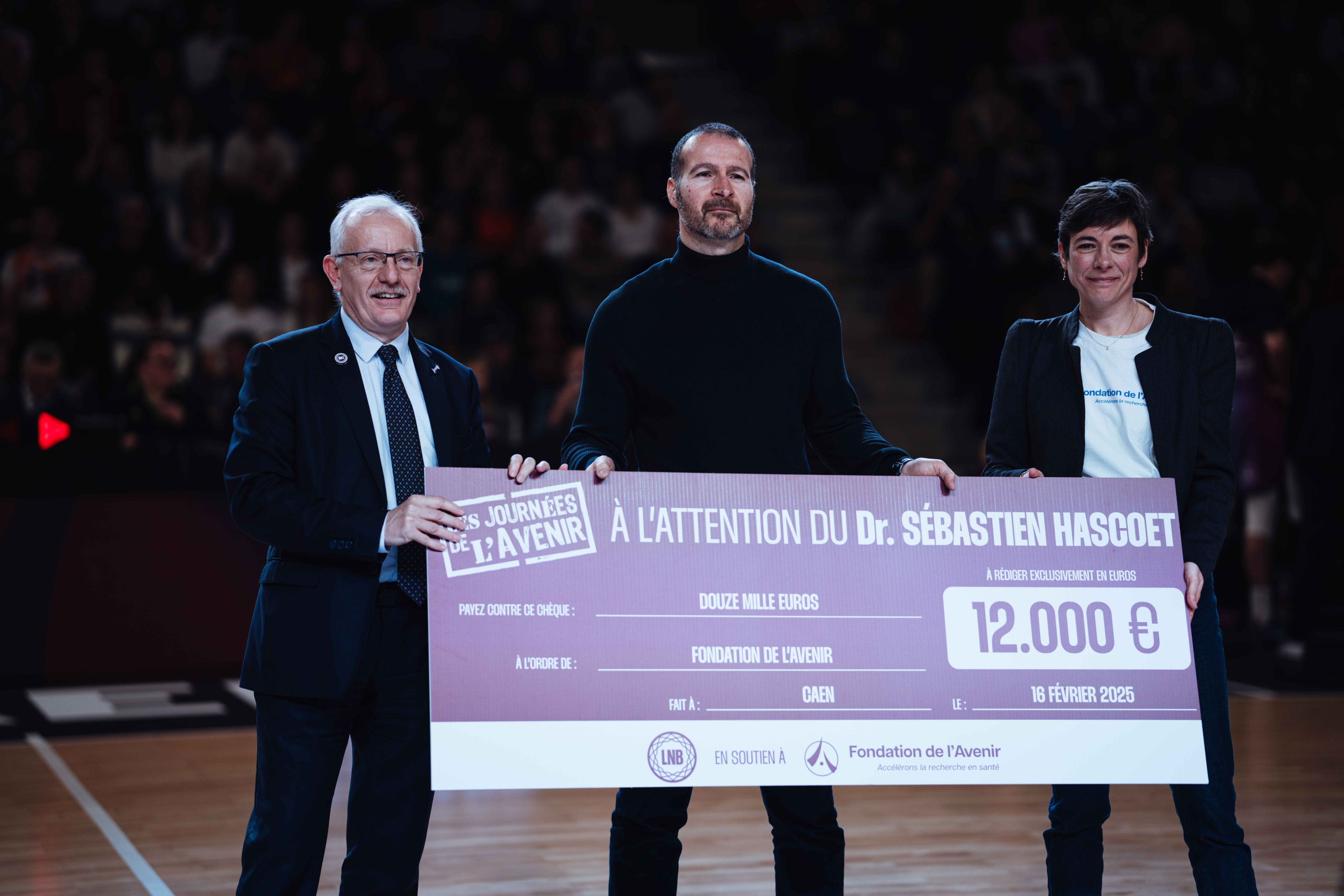 Remise du chèque au lauréat du Prix des Journées de l’Avenir 2024